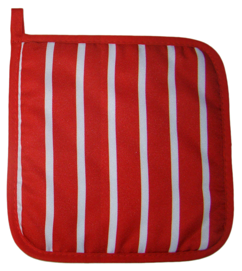 14023  Pot Holder - Red Stripe