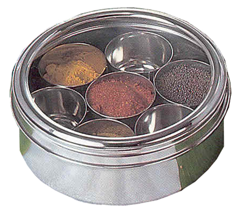 Round Spice Container with see through Lid