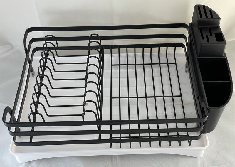 7639  Dish Rack with Tray and cutlery holder